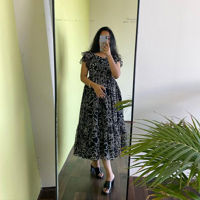 Beautiful Zebra Print Maxi