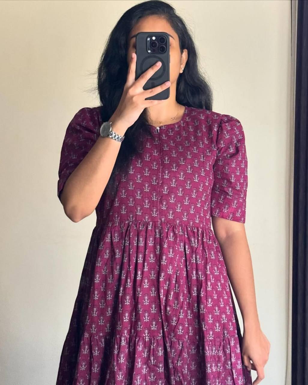 Plumy Soft Cotton Maxi