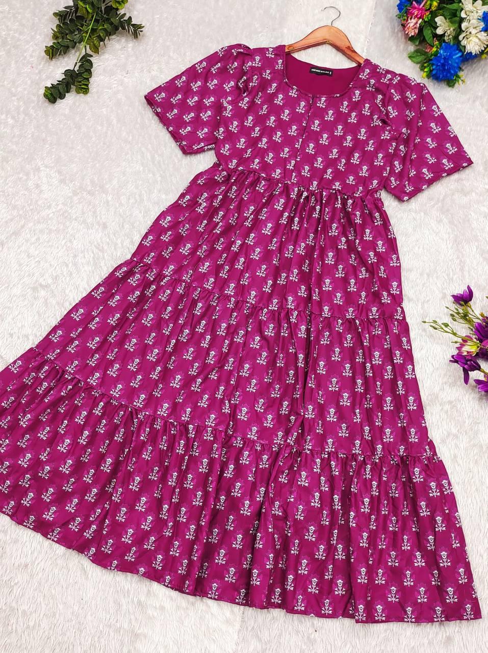 Plumy Soft Cotton Maxi