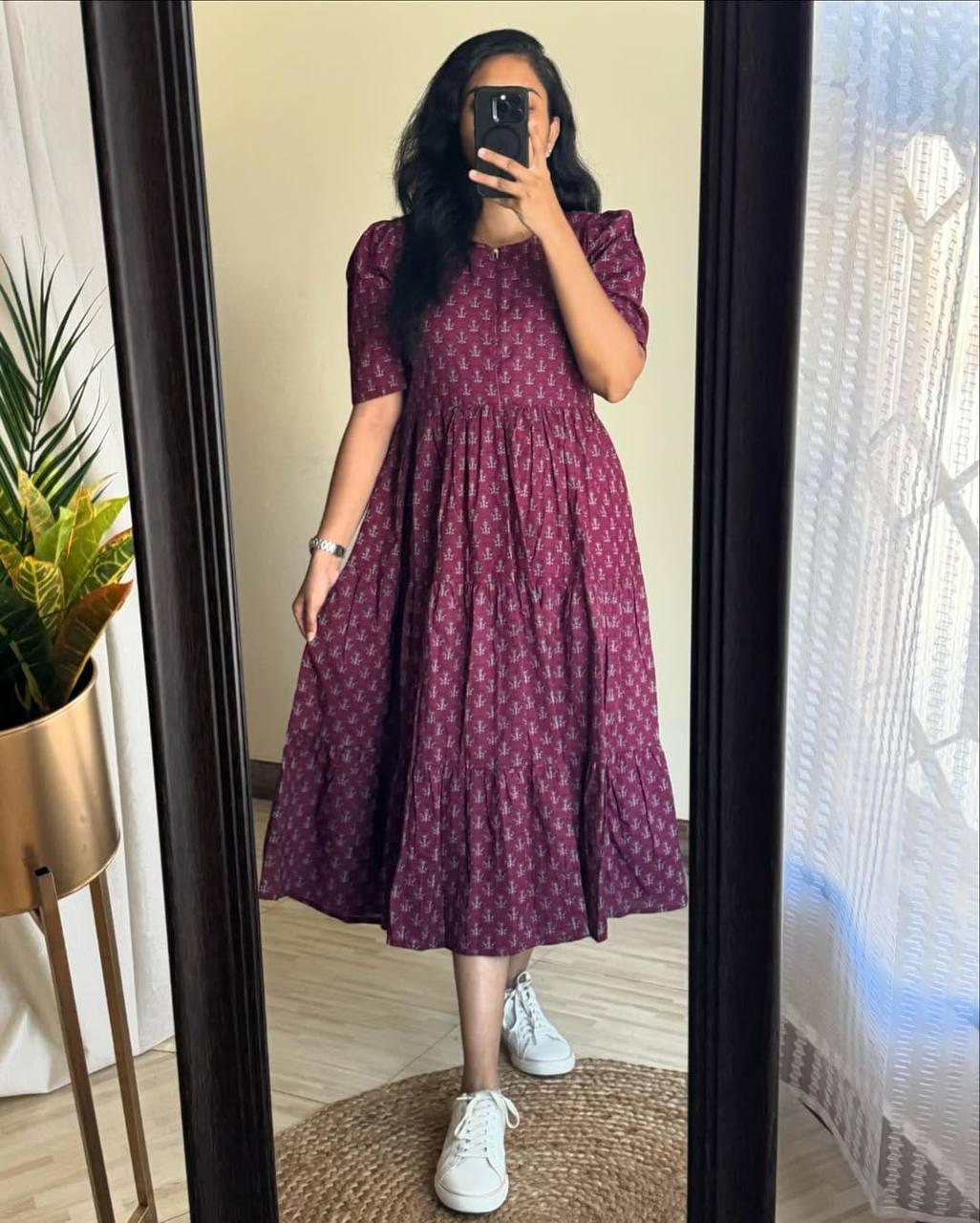Plumy Soft Cotton Maxi