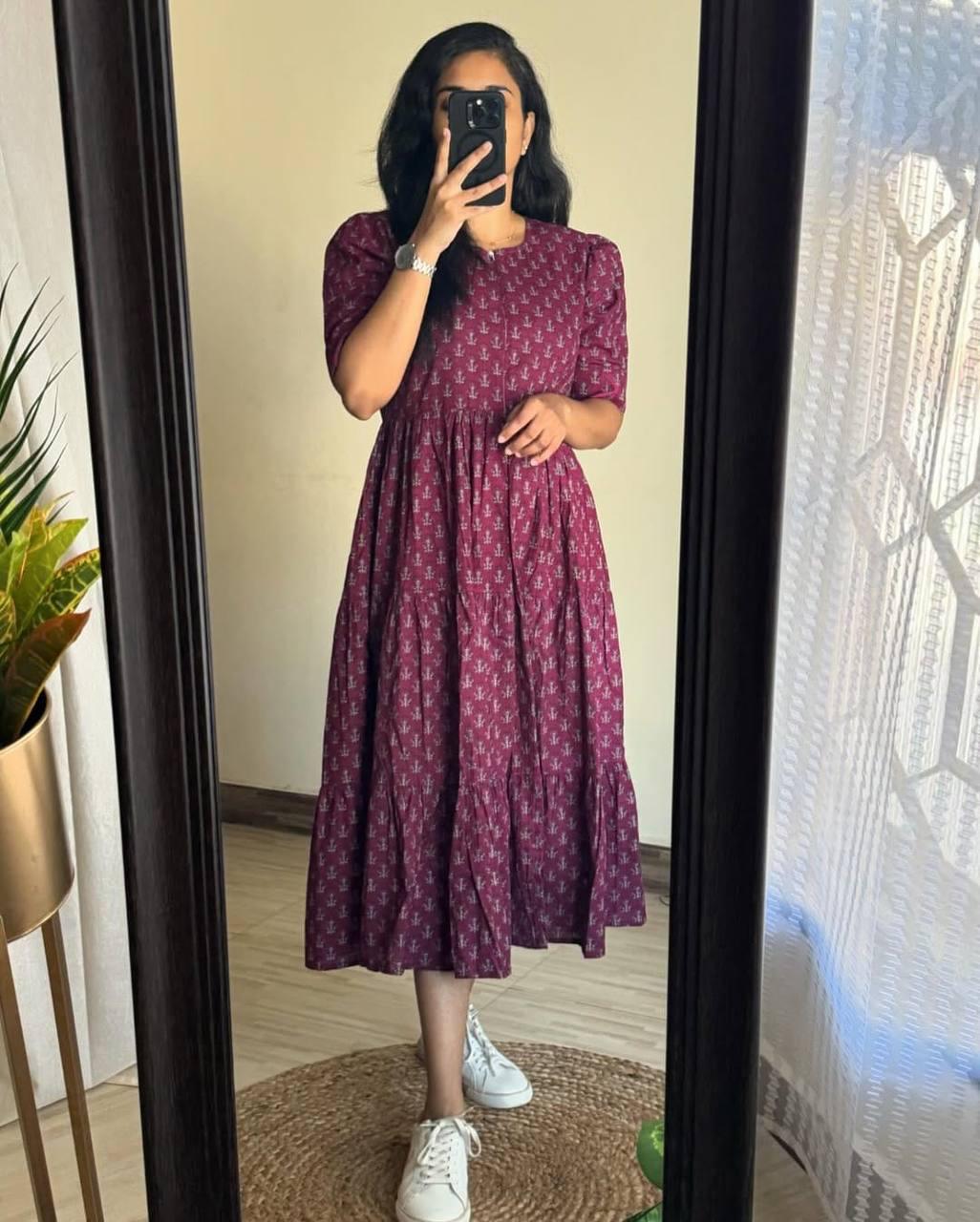 Plumy Soft Cotton Maxi
