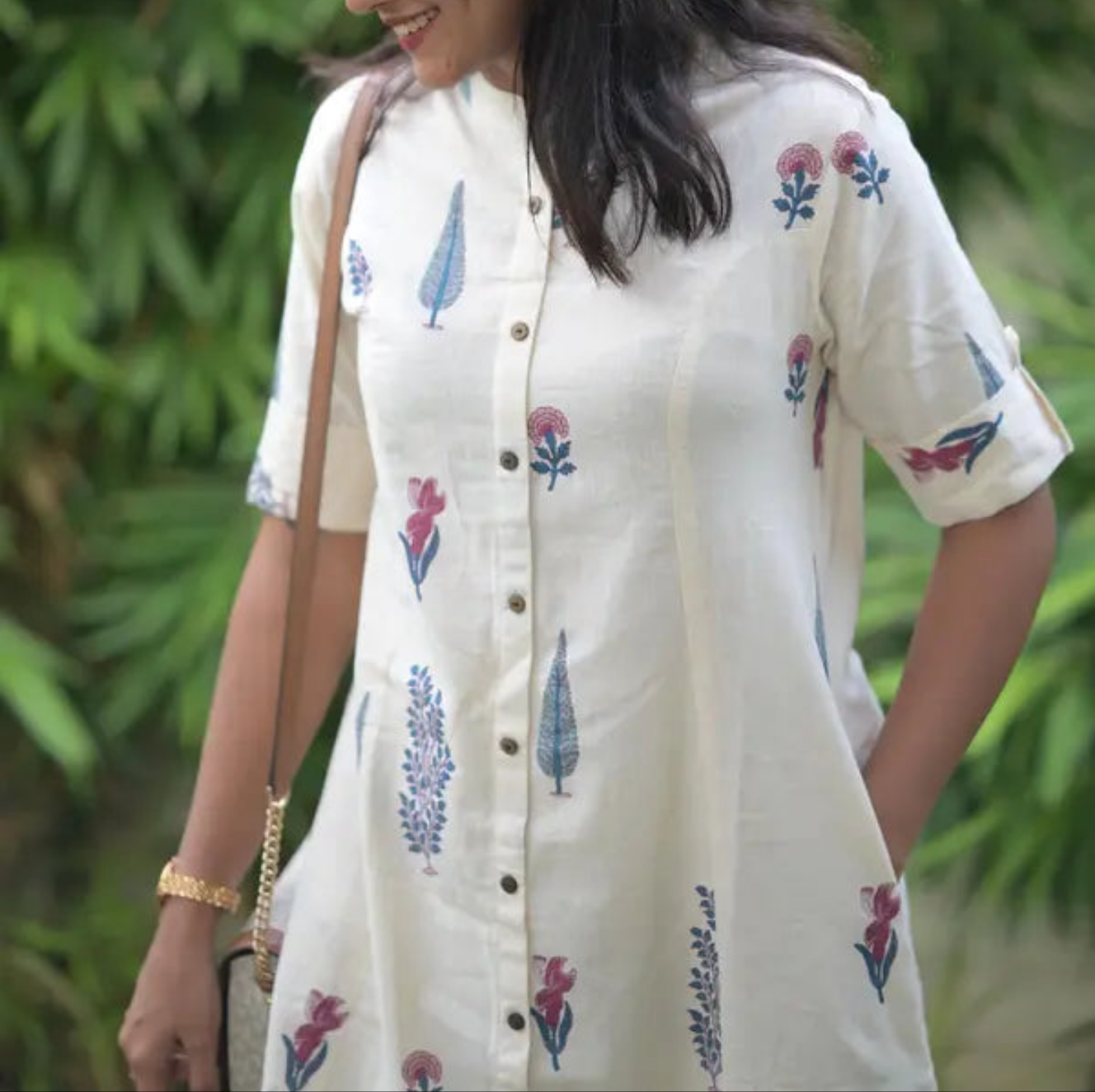 Elegant White Cord Set For Womens