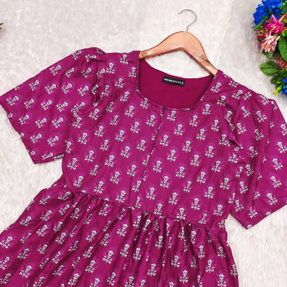 Plumy Soft Cotton Maxi