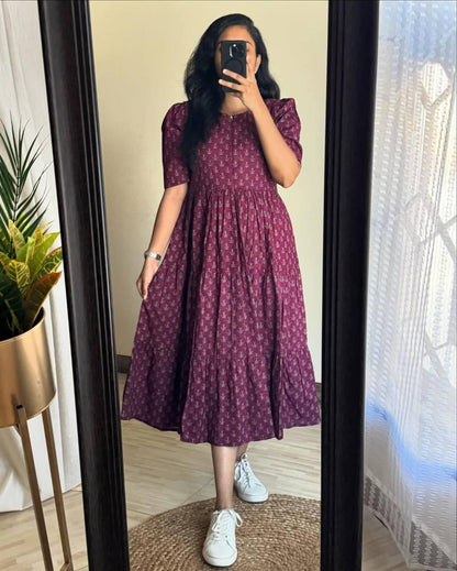 Plumy Soft Cotton Maxi