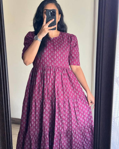 Plumy Soft Cotton Maxi