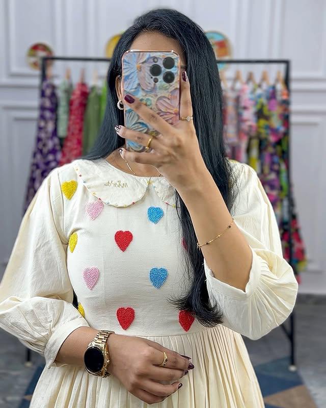 Colorful Heart Cora Maxi